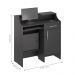 Balcao Caixa Stamp com Gaveta Preto Onix