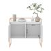 Buffet Industrial 2 Portas SP Branco Cobre
