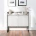 Buffet Industrial 2 Portas SP Branco Preto