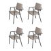 Conjunto 4 Poltrona Podium Plus Bege