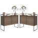 Conjunto Buffet Aparador Industrial 2 Portas Affara