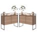 Conjunto Buffet Aparador Industrial 2 Portas Montana