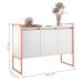 Conjunto Buffet Industrial 2 e 3 portas Branco Cobre