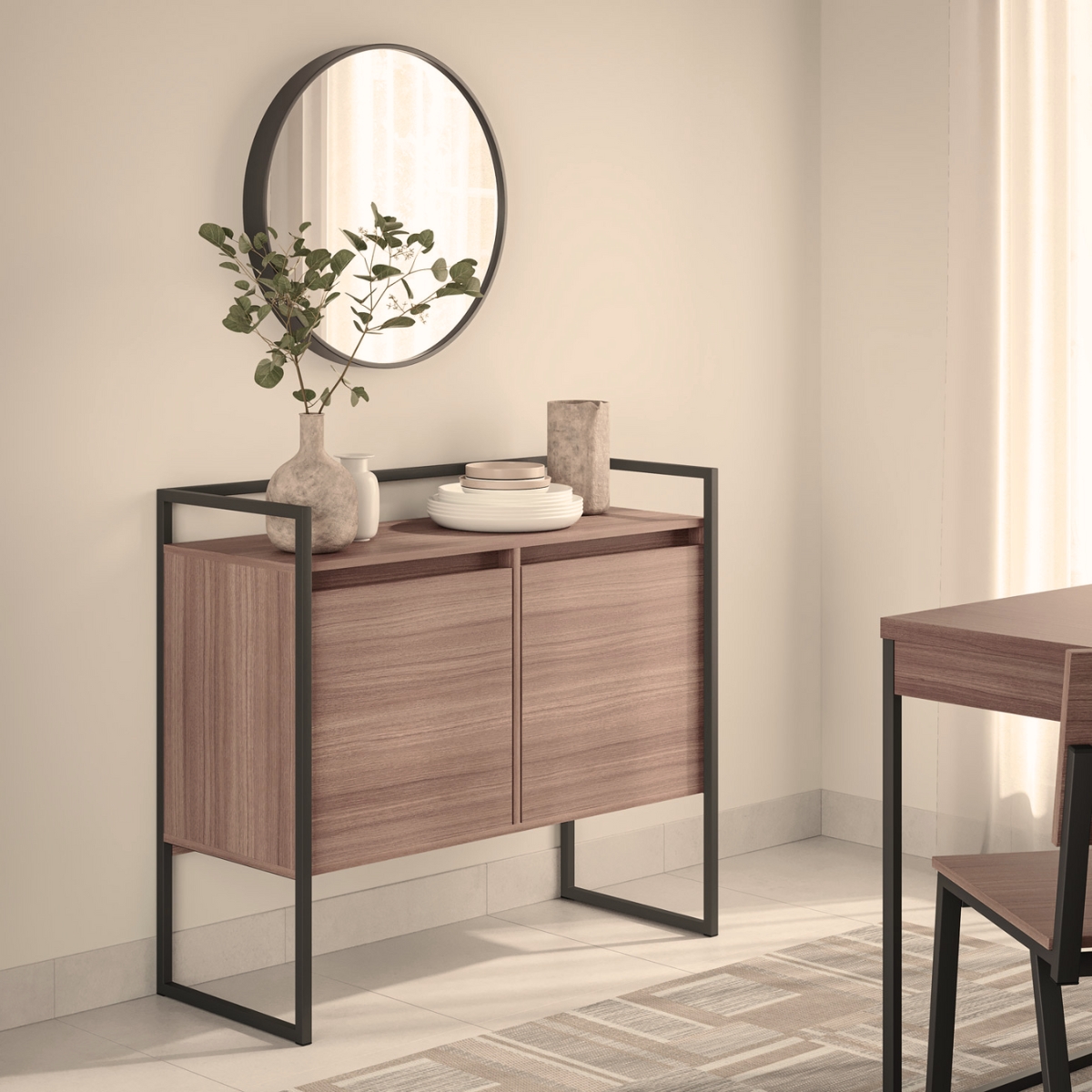 Conjunto Buffet Industrial 2 e 3 portas Montana