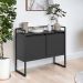 Conjunto Buffet Industrial 2 e 3 portas Preto