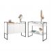 Conjunto Buffet e Aparador Industrial Branco