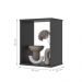Conjunto Nichos 15 Compartimento Monique Preto Onix