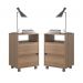 Conjunto de 2 Gaveteiros Flox Affara