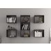Conjunto de 7 Nichos Orlando Preto Onix