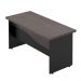 Conjunto de Mesa e Armário Estante Cruzeiro Freijo Preto