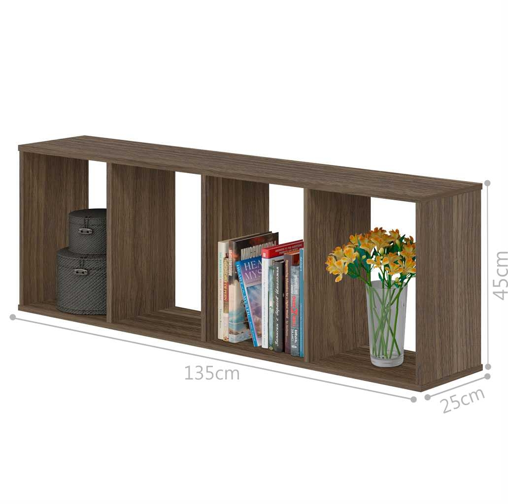 Conjunto de Nichos Suíça Marrom