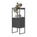 Estante 2 Prateleiras Azias Preto Onix