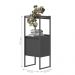 Estante 2 Prateleiras Azias Preto Onix