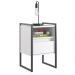 Gaveteiro Industrial com Gaveta Kinfe Branco