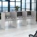 Guiche Office 3 Lugares Irlanda Cinza
