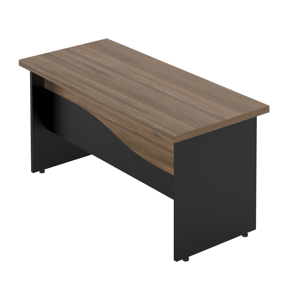 Jogo Armario com Mesa de Computador Eslovénia Noce Preto