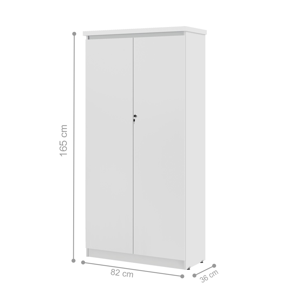 Jogo de Escritório com Mesa 120 Moema Branco