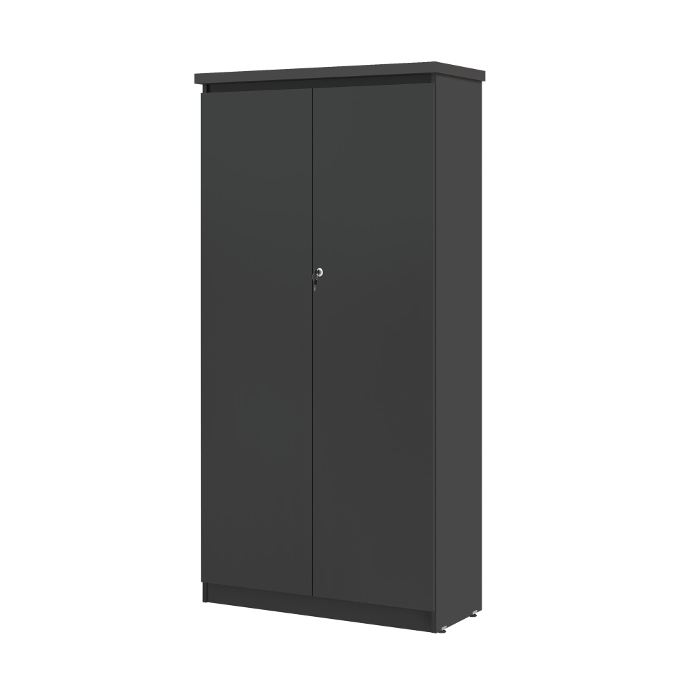 Jogo de Escritório com Mesa 120 Moema Preto Onix