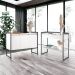 Kit Buffet E Aparador Industral Plis - Branco