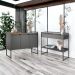 Kit Buffet E Aparador Industral Plis - Preto
