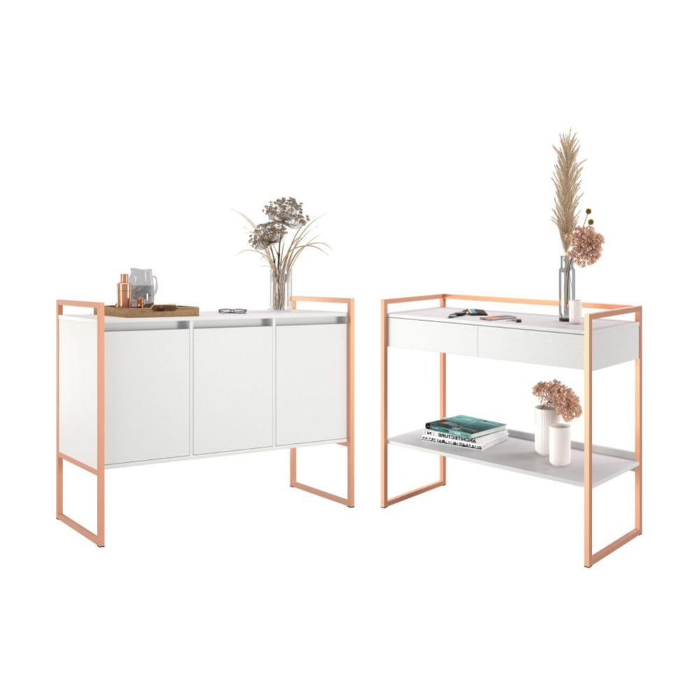 Kit Buffet e Aparador Industral Plis
