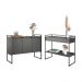 Kit Buffet e Aparador Industral Plis Onix