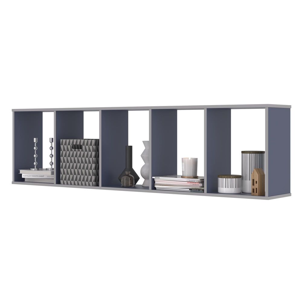Kit Nichos 5 Compartimento Flórida Azul