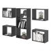 Kit Nichos 7 Compartimento Canada Preto Onix