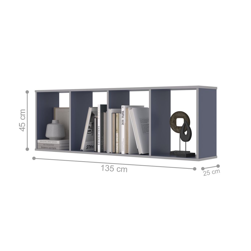 Kit de 4 Nichos Virgina Azul