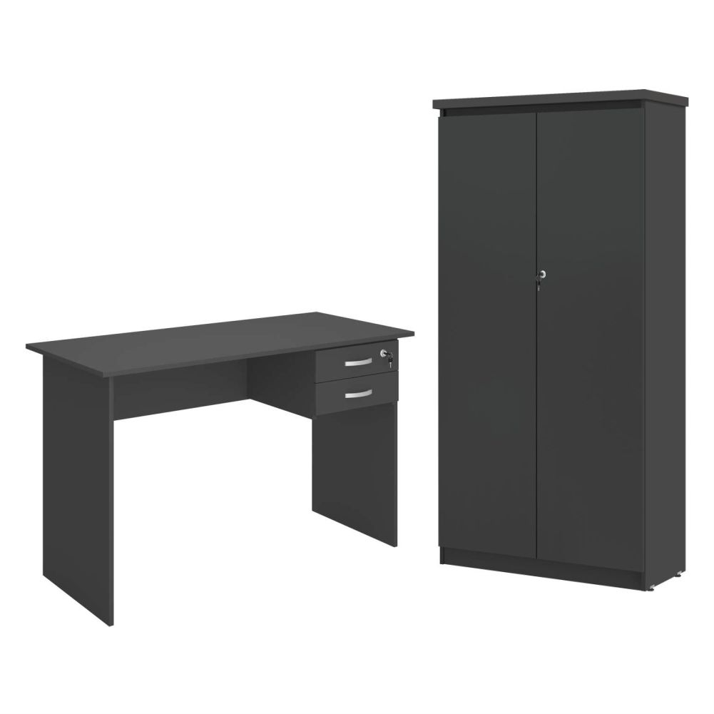 Kit de Escritorio Gabão Preto Onix