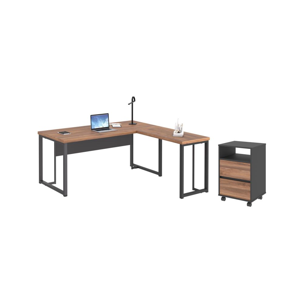Kit para Escritório Arabia Noce Preto