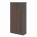 Mesa 1200 com Armario 2 Portas Alpha Freijo Preto