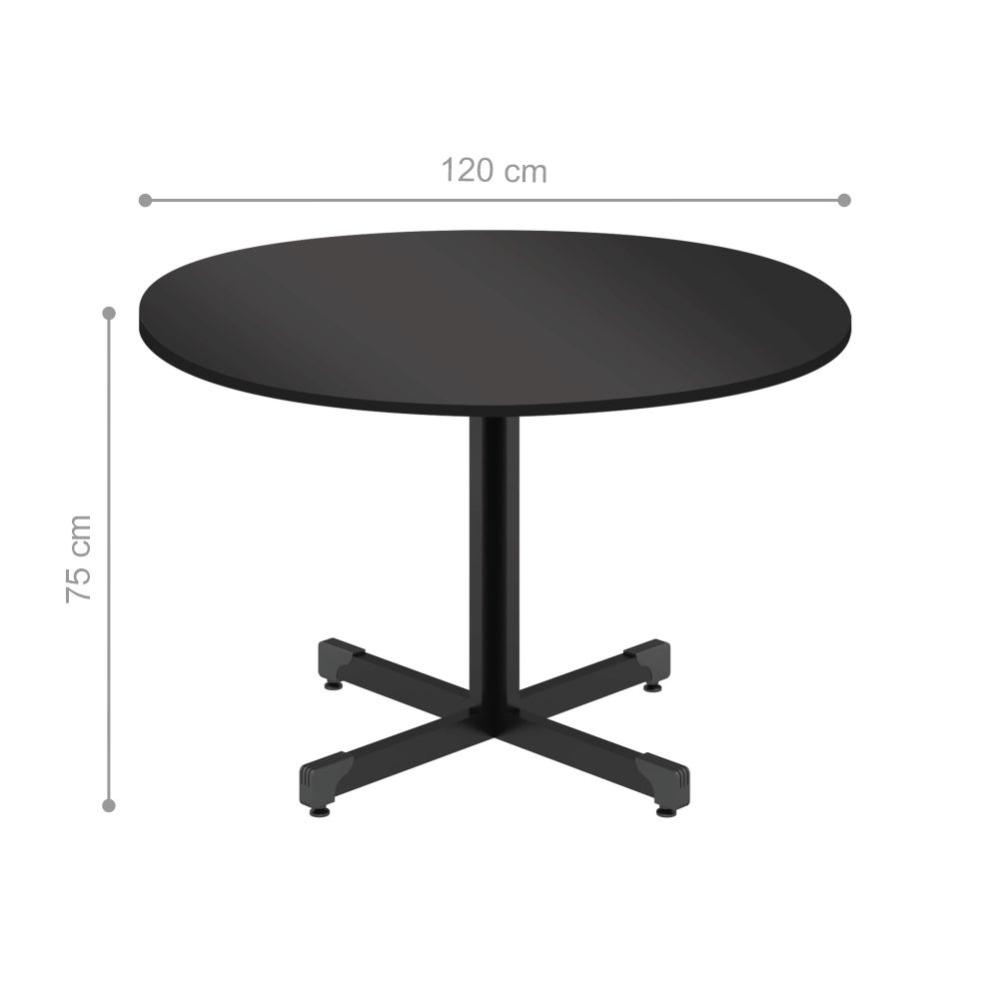 Mesa Executiva 1200 Redon Preto Onix