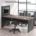 Mesa com Painel Clat Freijo Preto