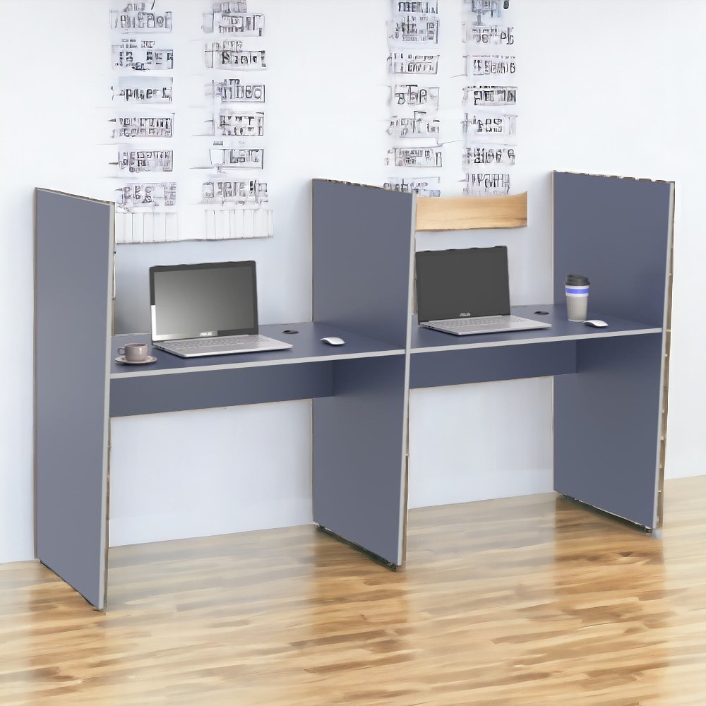 Mesa de Atendimento 2 Lugar Roma Azul