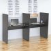 Mesa de Atendimento 2 Lugar Roma Preto Onix
