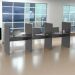 Mesa de Atendimento 3 Lugar Iron Preto Onix