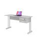 Mesa de Computador Bloc 1200 Ale Cinza