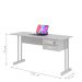 Mesa de Computador Bloc 1200 Ale Cinza