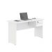 Mesa de Computador com Gaveteiro 1200 Polish Branco
