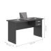 Mesa de Computador com Gaveteiro 1200 Polish Preto Onix