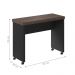 Mesa de Computador com Rodizios Towel Freijo Preto