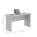 Mesa de Computador e Armario Japão Cinza