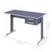 Mesa de Escritório Escrivaninha com 2 Gavetas Boston - Azul