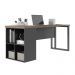 Mesa de Escritorio 1800 Berne Nogueira Preto