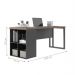 Mesa de Escritorio 1800 Berne Nogueira Preto