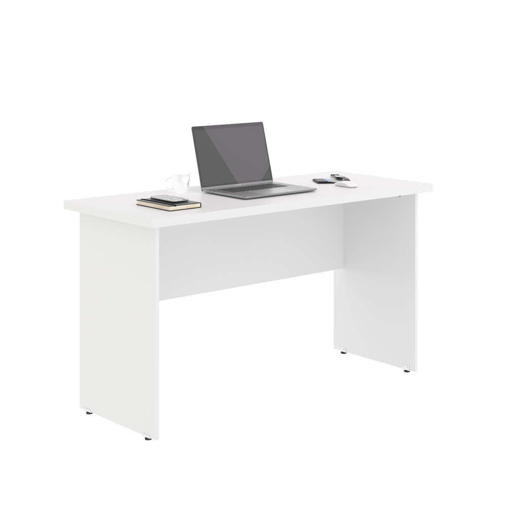 Mesa de Escritorio com Armário 2 Portas Pampulha Branco