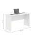 Mesa de Escritorio com Armário 2 Portas Pampulha Branco