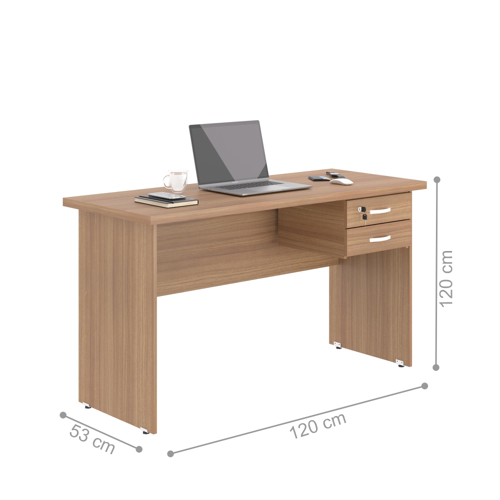 Mesa de Escritorio com Armário 2 Portas Pampulha Montana