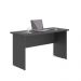 Mesa de Escritorio com Armário 2 Portas Pampulha Preto Onix